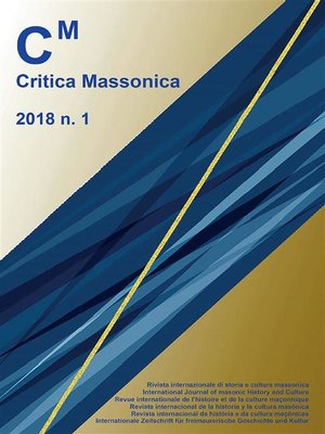 cover image of Critica massonica N. 1